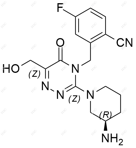 复格列汀杂质1结构式