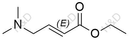 (E)-4二甲胺巴豆酸乙酯结构式