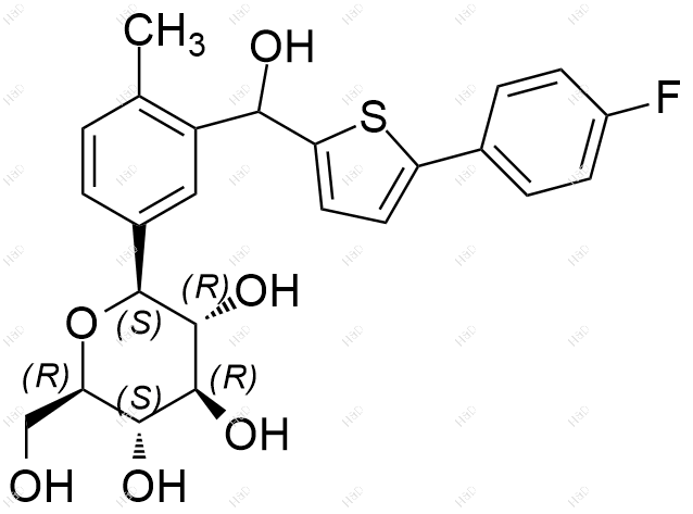 卡格列净杂质24结构式