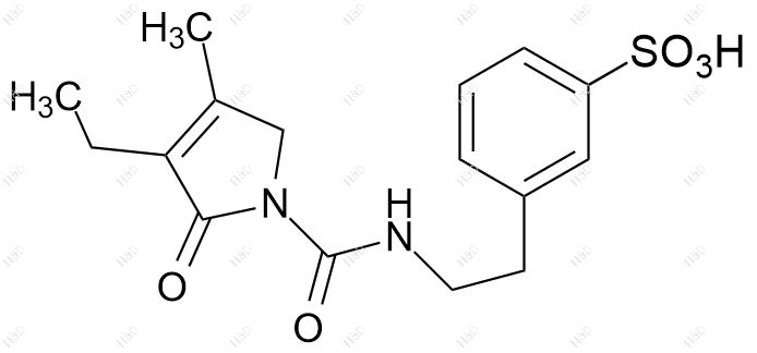 格列美脲杂质4结构式