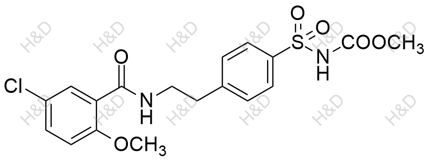 格列本脲EP杂质B结构式