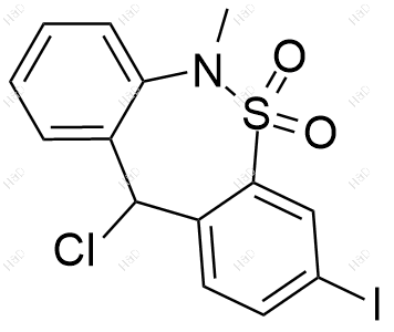 噻奈普汀杂质8结构式